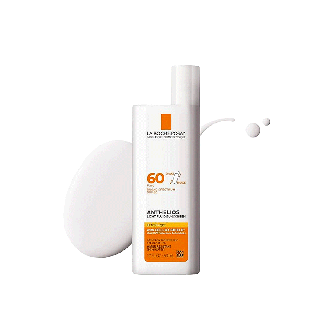 La Roche-Posay Anthelios Light Fluid SPF 60 Facial Sunscreen 50 ML