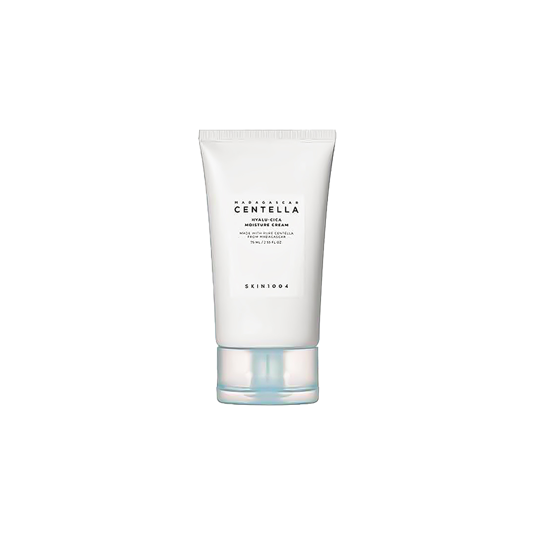 SKIN1004 Hyalu-Cica Moisture Cream 75ml | Hyaluronic Acid & Centella Hydrating Gel Cream