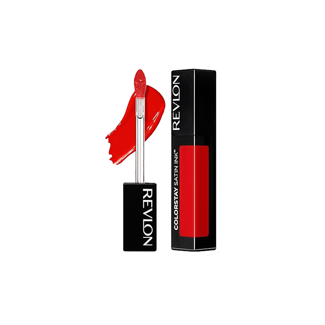Revlon ColorStay Satin Ink Liquid Lipstick – 014 Smokin' Hot (0.17 fl oz)