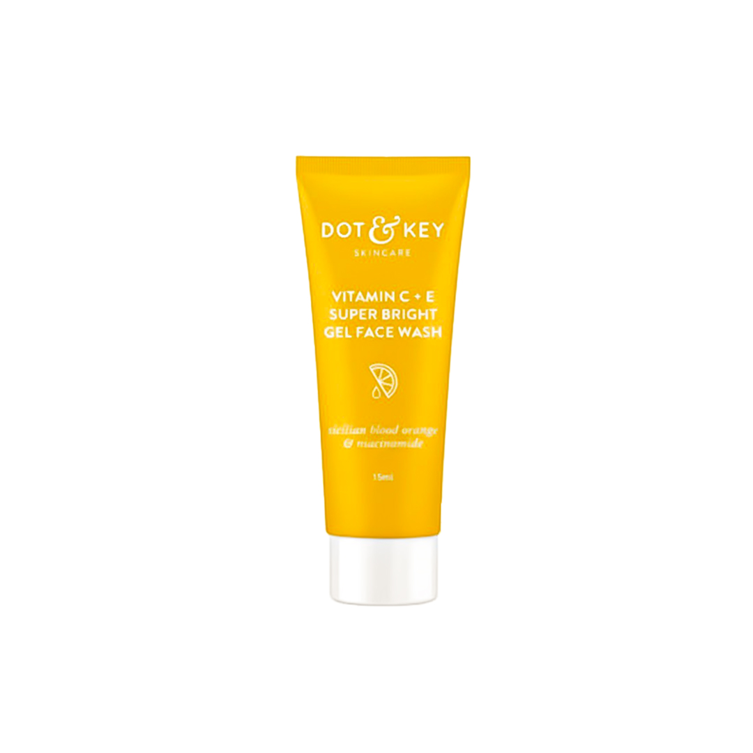 DOT & KEY Vitamin C + E Super Bright Gel Face Wash – 15ml